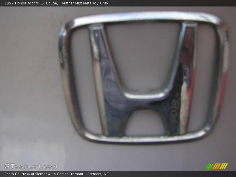 Heather Mist Metallic / Gray 1997 Honda Accord EX Coupe