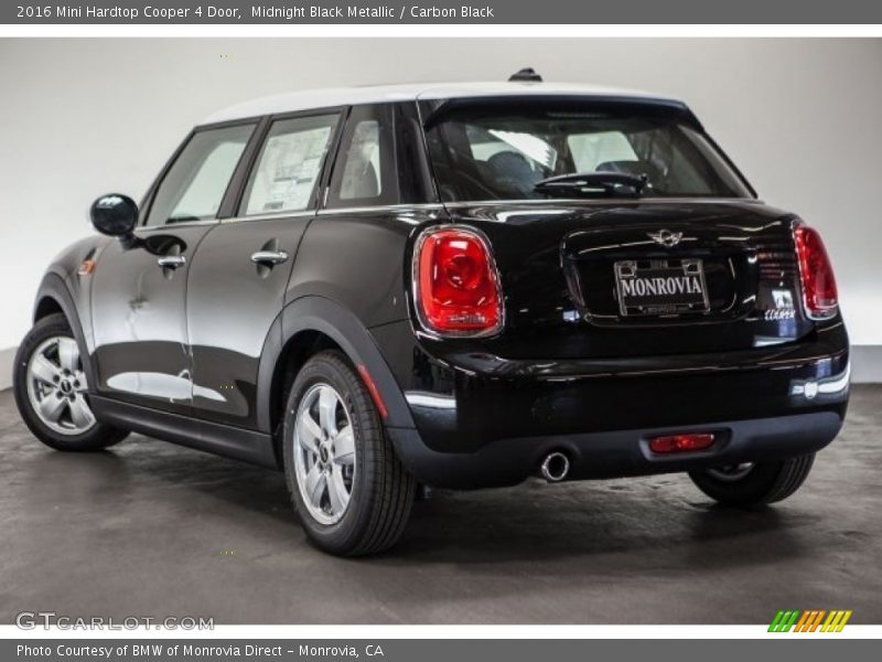 Midnight Black Metallic / Carbon Black 2016 Mini Hardtop Cooper 4 Door