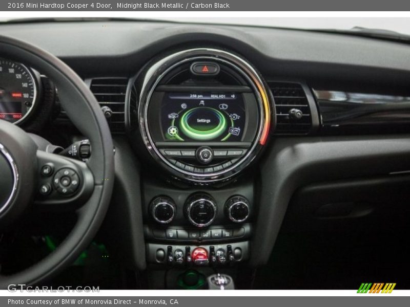 Midnight Black Metallic / Carbon Black 2016 Mini Hardtop Cooper 4 Door