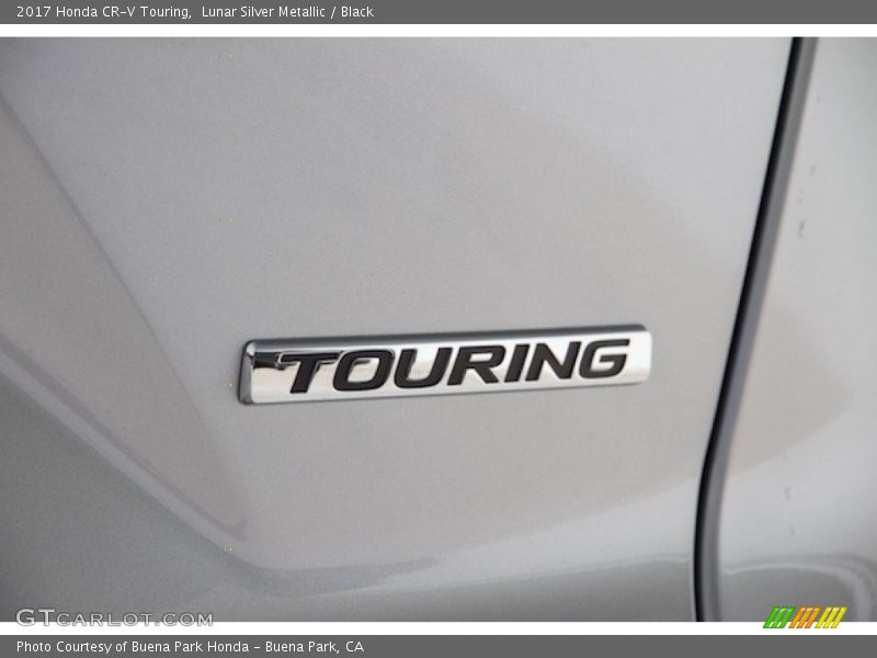 Lunar Silver Metallic / Black 2017 Honda CR-V Touring
