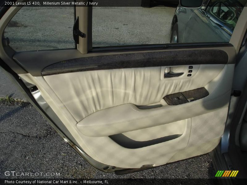 Millenium Silver Metallic / Ivory 2001 Lexus LS 430