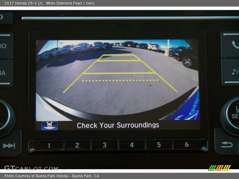 White Diamond Pearl / Ivory 2017 Honda CR-V LX