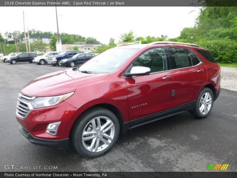 Cajun Red Tintcoat / Jet Black 2018 Chevrolet Equinox Premier AWD