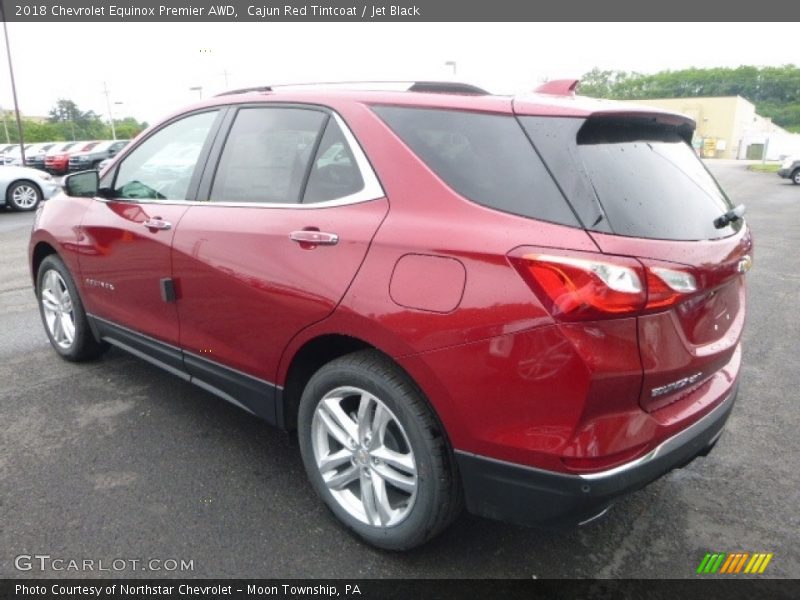 Cajun Red Tintcoat / Jet Black 2018 Chevrolet Equinox Premier AWD