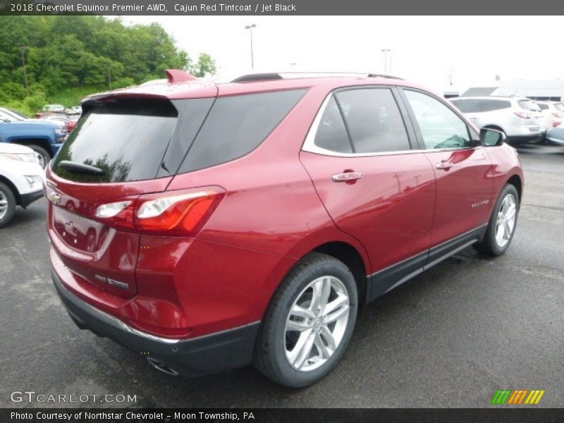 Cajun Red Tintcoat / Jet Black 2018 Chevrolet Equinox Premier AWD