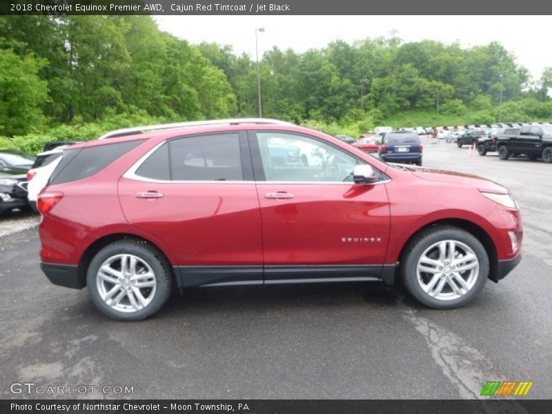 Cajun Red Tintcoat / Jet Black 2018 Chevrolet Equinox Premier AWD
