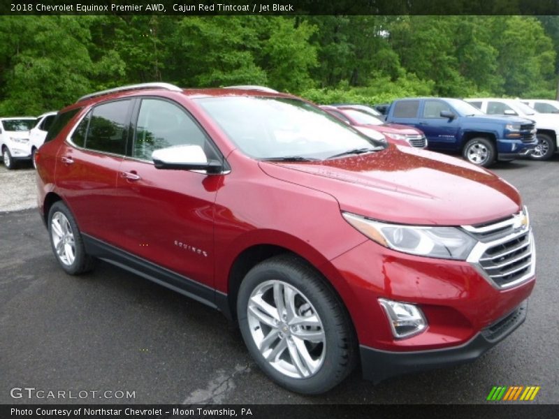 Cajun Red Tintcoat / Jet Black 2018 Chevrolet Equinox Premier AWD