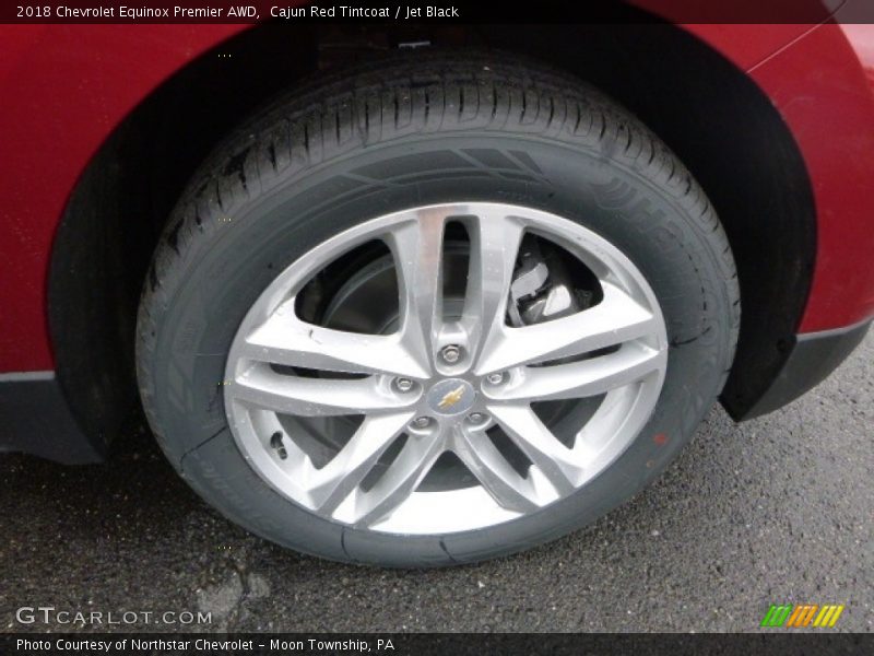 Cajun Red Tintcoat / Jet Black 2018 Chevrolet Equinox Premier AWD