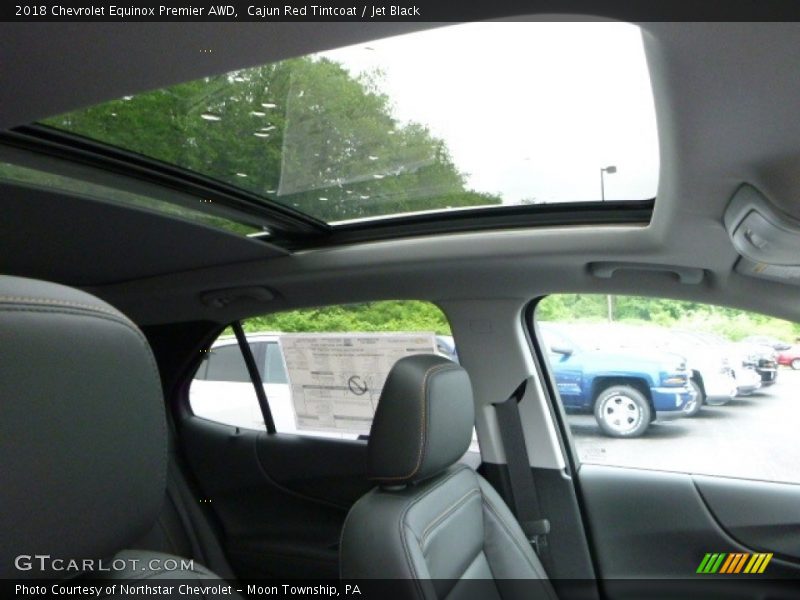 Cajun Red Tintcoat / Jet Black 2018 Chevrolet Equinox Premier AWD