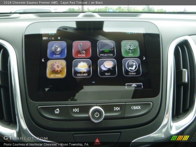 Cajun Red Tintcoat / Jet Black 2018 Chevrolet Equinox Premier AWD