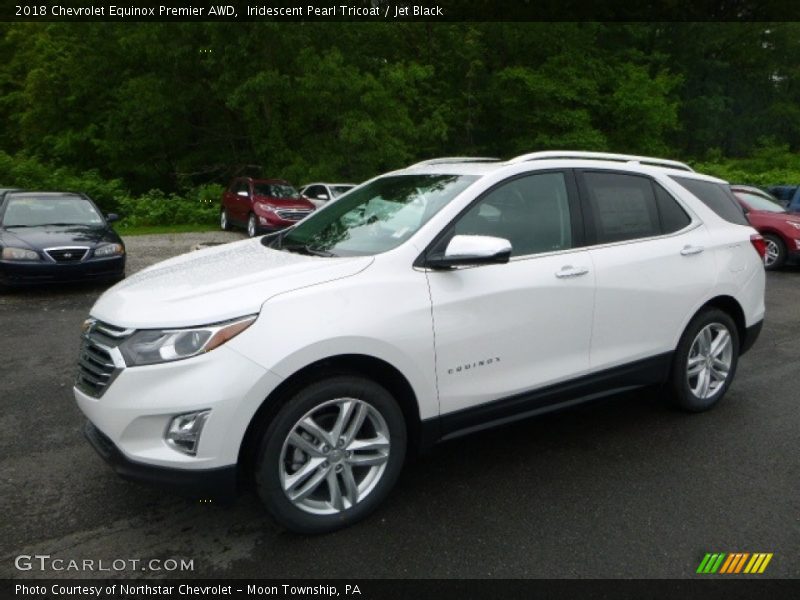 Iridescent Pearl Tricoat / Jet Black 2018 Chevrolet Equinox Premier AWD