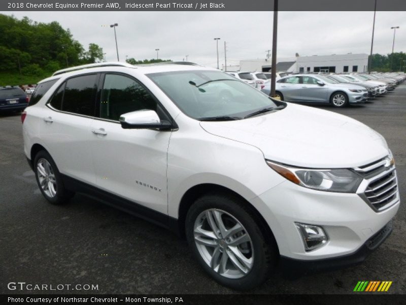 Iridescent Pearl Tricoat / Jet Black 2018 Chevrolet Equinox Premier AWD