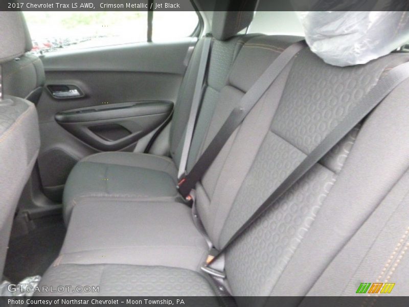 Crimson Metallic / Jet Black 2017 Chevrolet Trax LS AWD
