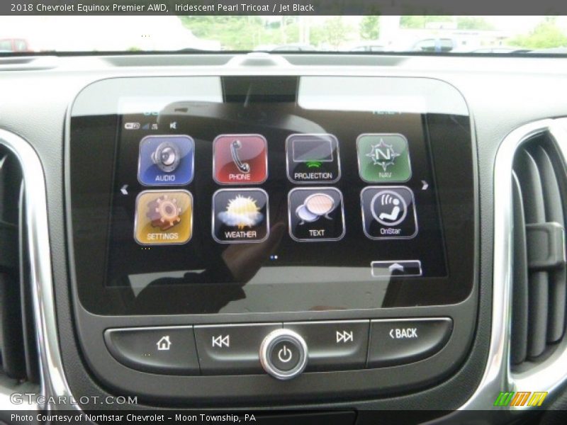 Iridescent Pearl Tricoat / Jet Black 2018 Chevrolet Equinox Premier AWD