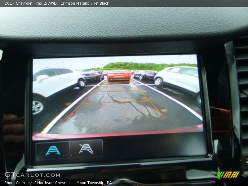Crimson Metallic / Jet Black 2017 Chevrolet Trax LS AWD