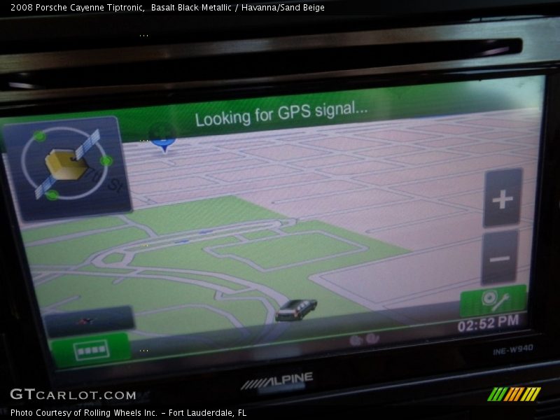 Basalt Black Metallic / Havanna/Sand Beige 2008 Porsche Cayenne Tiptronic