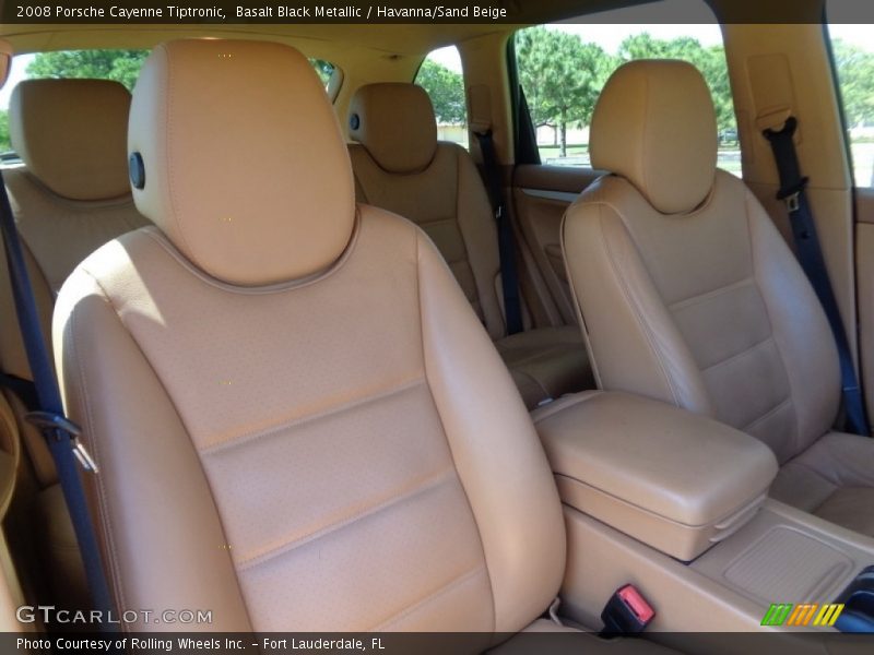 Basalt Black Metallic / Havanna/Sand Beige 2008 Porsche Cayenne Tiptronic