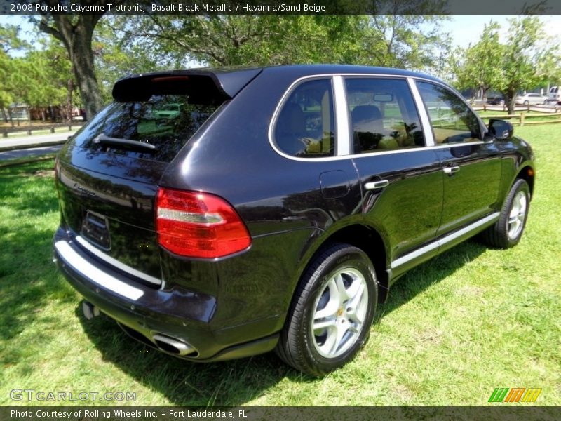 Basalt Black Metallic / Havanna/Sand Beige 2008 Porsche Cayenne Tiptronic