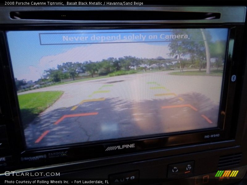 Basalt Black Metallic / Havanna/Sand Beige 2008 Porsche Cayenne Tiptronic