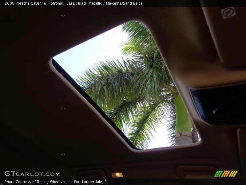Basalt Black Metallic / Havanna/Sand Beige 2008 Porsche Cayenne Tiptronic
