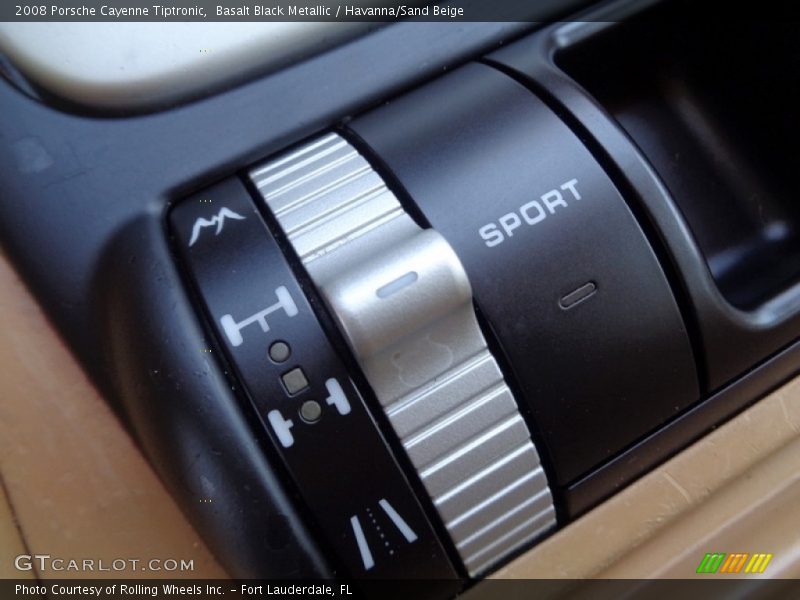 Basalt Black Metallic / Havanna/Sand Beige 2008 Porsche Cayenne Tiptronic
