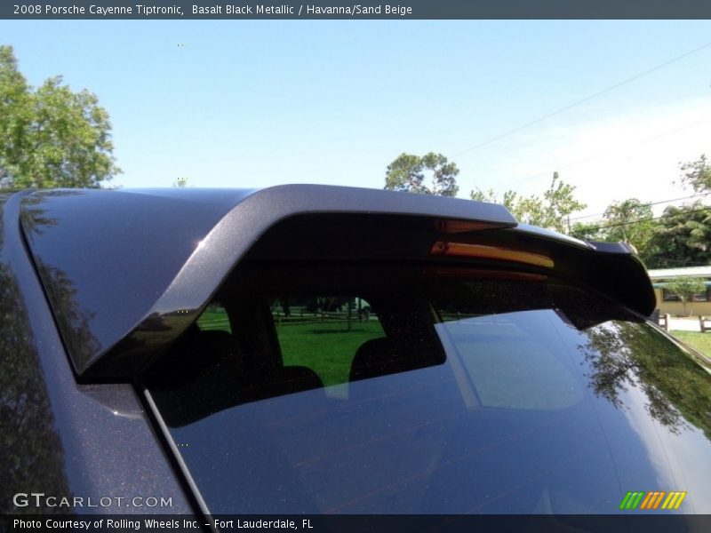 Basalt Black Metallic / Havanna/Sand Beige 2008 Porsche Cayenne Tiptronic