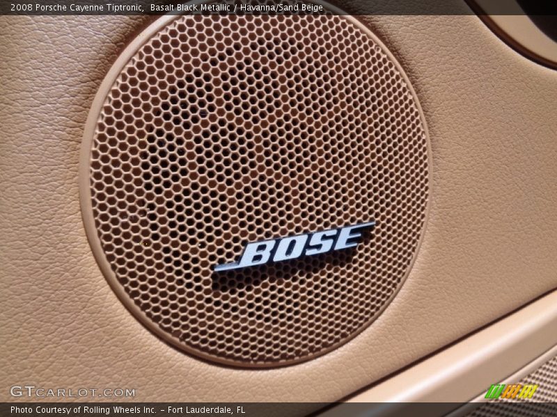 Basalt Black Metallic / Havanna/Sand Beige 2008 Porsche Cayenne Tiptronic
