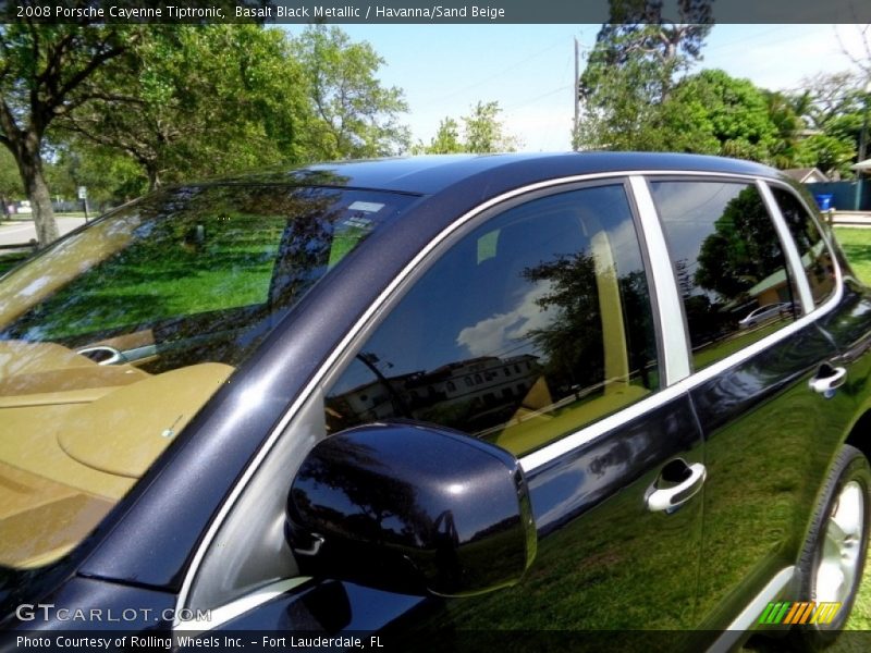 Basalt Black Metallic / Havanna/Sand Beige 2008 Porsche Cayenne Tiptronic