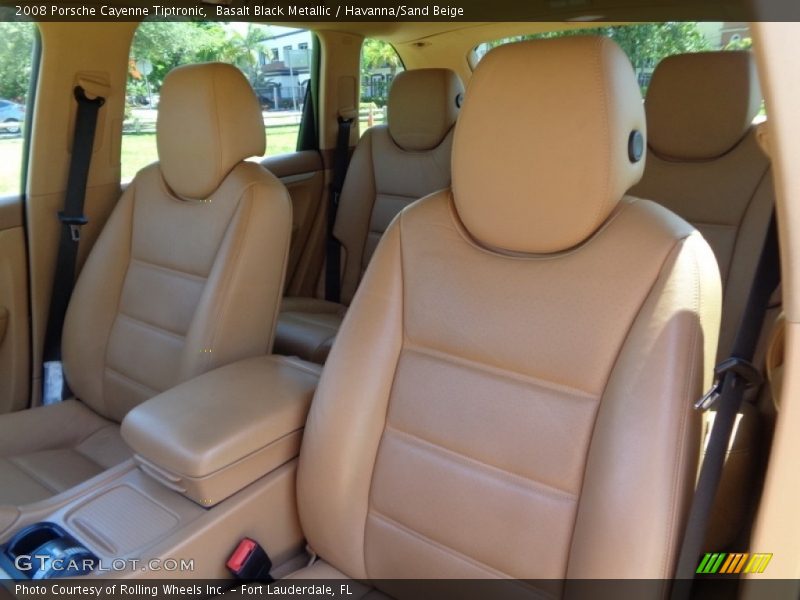 Basalt Black Metallic / Havanna/Sand Beige 2008 Porsche Cayenne Tiptronic