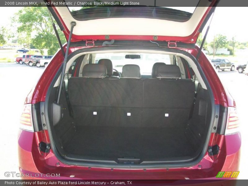 Vivid Red Metallic / Charcoal Black/Medium Light Stone 2008 Lincoln MKX