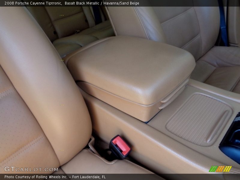 Basalt Black Metallic / Havanna/Sand Beige 2008 Porsche Cayenne Tiptronic