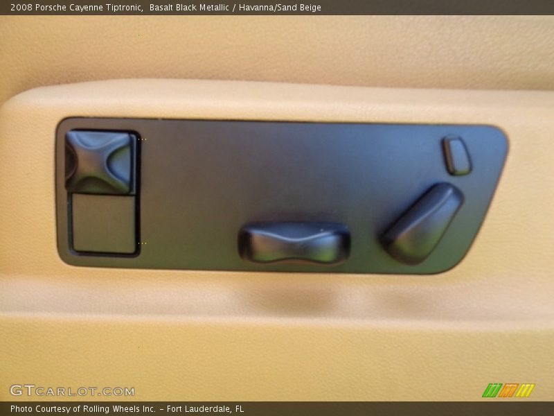 Basalt Black Metallic / Havanna/Sand Beige 2008 Porsche Cayenne Tiptronic