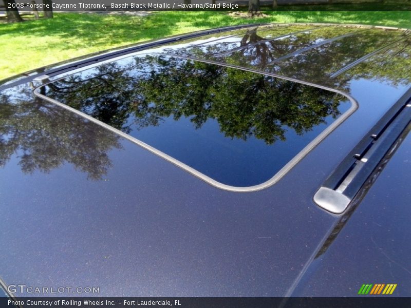 Basalt Black Metallic / Havanna/Sand Beige 2008 Porsche Cayenne Tiptronic