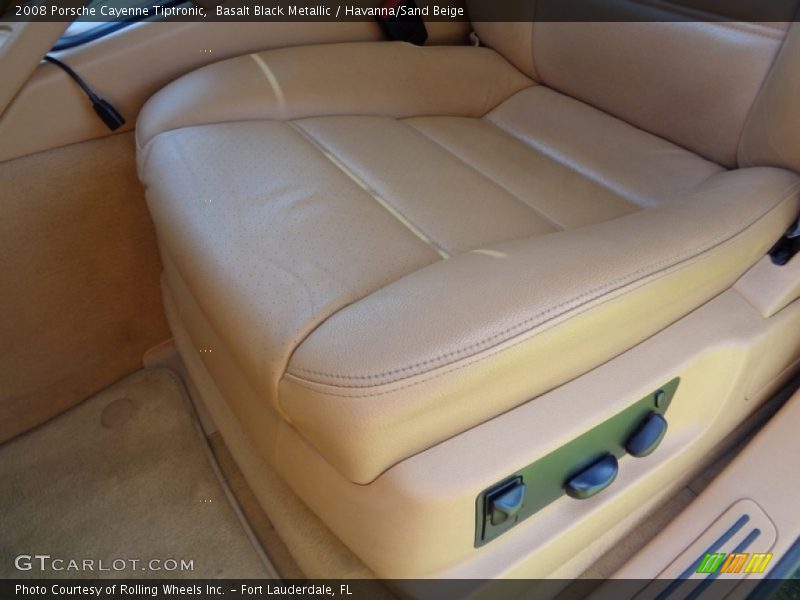 Basalt Black Metallic / Havanna/Sand Beige 2008 Porsche Cayenne Tiptronic