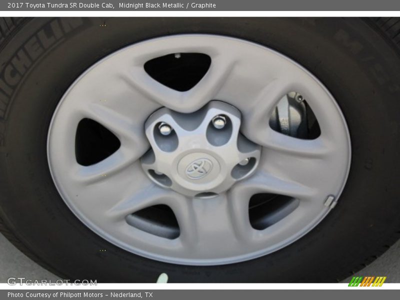 Midnight Black Metallic / Graphite 2017 Toyota Tundra SR Double Cab