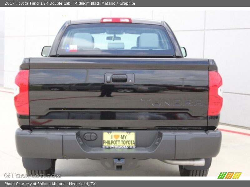 Midnight Black Metallic / Graphite 2017 Toyota Tundra SR Double Cab