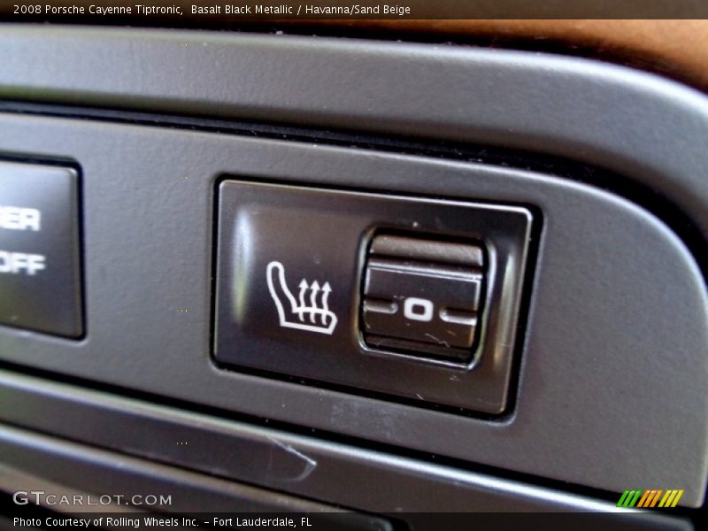 Basalt Black Metallic / Havanna/Sand Beige 2008 Porsche Cayenne Tiptronic