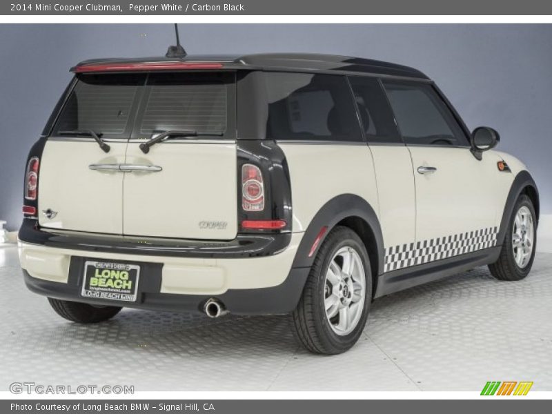 Pepper White / Carbon Black 2014 Mini Cooper Clubman
