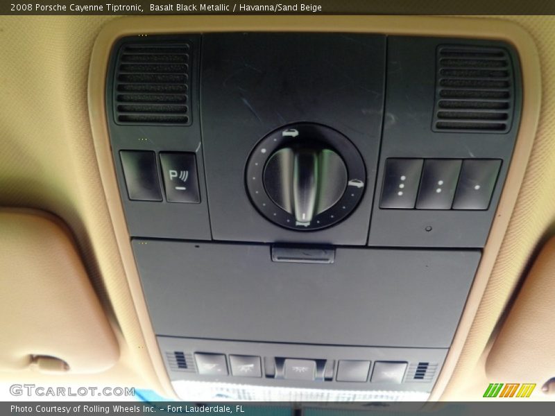 Basalt Black Metallic / Havanna/Sand Beige 2008 Porsche Cayenne Tiptronic