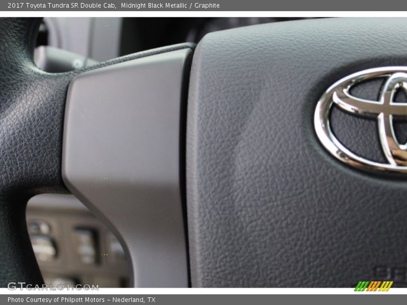 Midnight Black Metallic / Graphite 2017 Toyota Tundra SR Double Cab