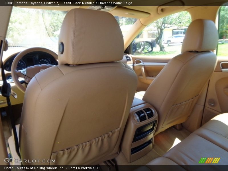Basalt Black Metallic / Havanna/Sand Beige 2008 Porsche Cayenne Tiptronic