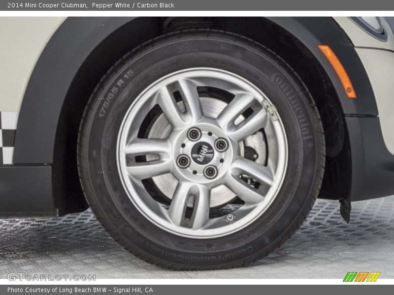 Pepper White / Carbon Black 2014 Mini Cooper Clubman