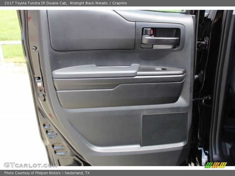 Midnight Black Metallic / Graphite 2017 Toyota Tundra SR Double Cab