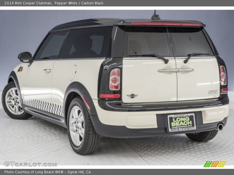 Pepper White / Carbon Black 2014 Mini Cooper Clubman