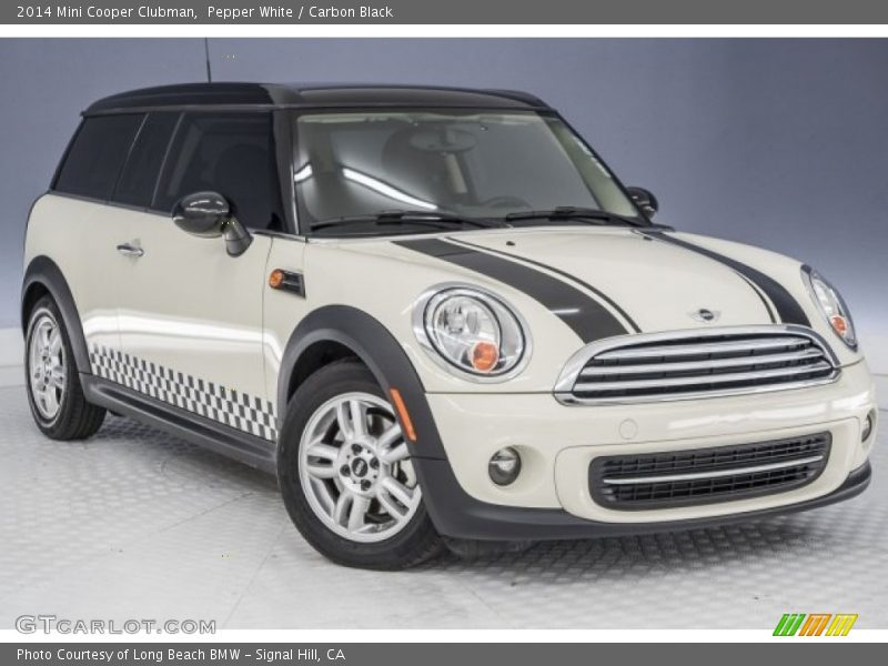 Pepper White / Carbon Black 2014 Mini Cooper Clubman