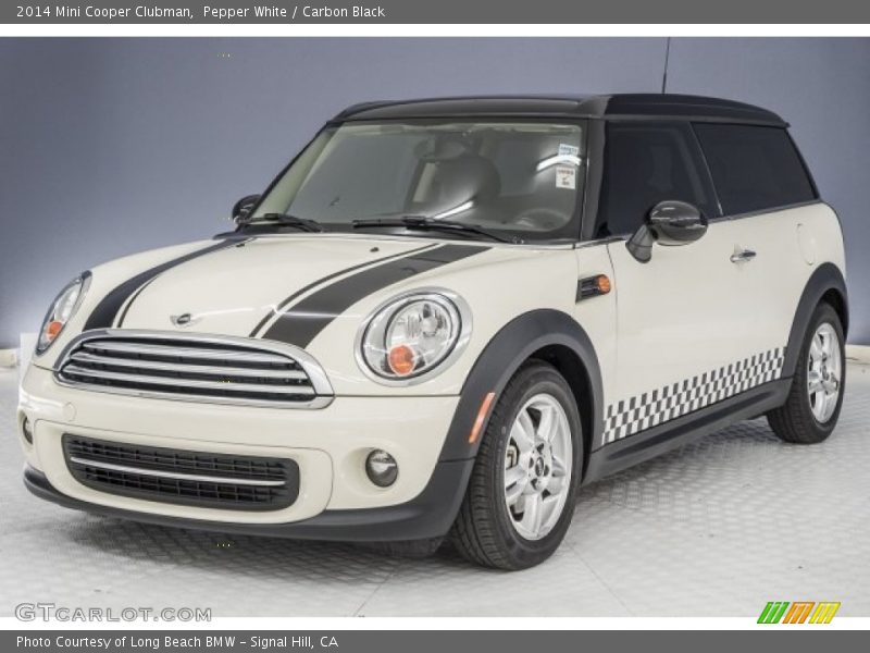 Pepper White / Carbon Black 2014 Mini Cooper Clubman