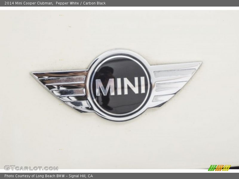 Pepper White / Carbon Black 2014 Mini Cooper Clubman