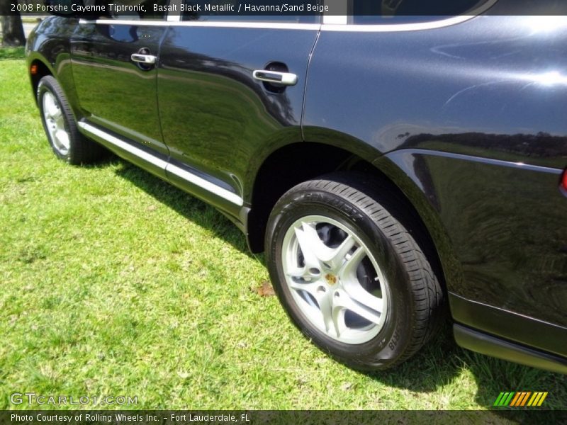 Basalt Black Metallic / Havanna/Sand Beige 2008 Porsche Cayenne Tiptronic
