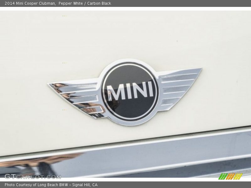 Pepper White / Carbon Black 2014 Mini Cooper Clubman