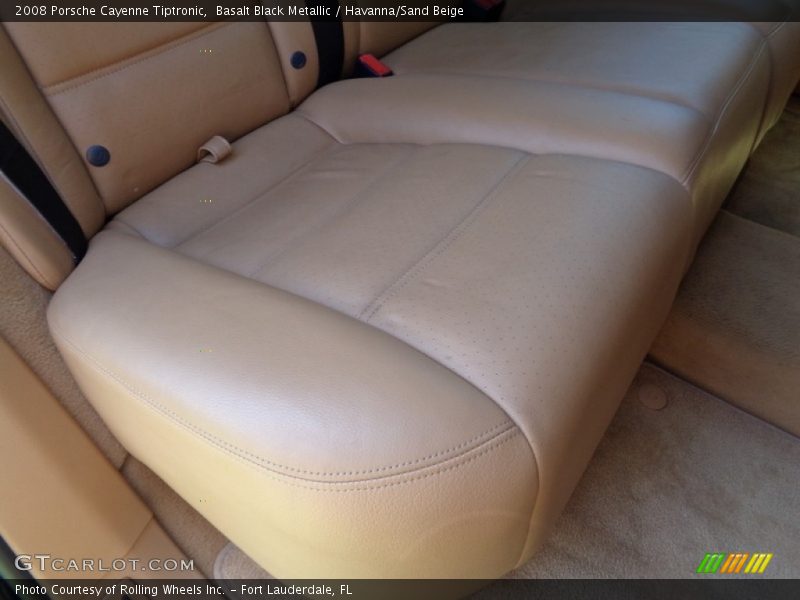 Basalt Black Metallic / Havanna/Sand Beige 2008 Porsche Cayenne Tiptronic